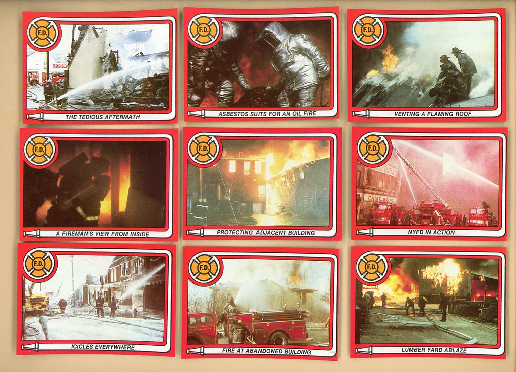 1981 K.F. Byrnes Firefighters Complete Set 544841