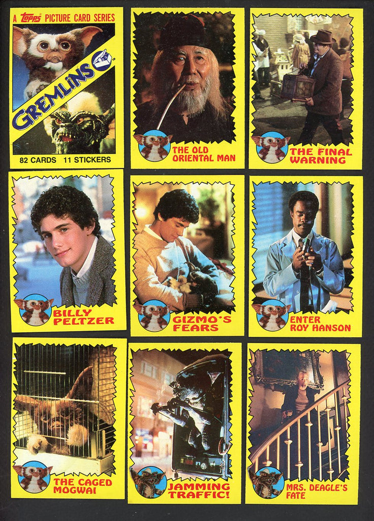 1984 Topps Gremlins Complete Set 544851