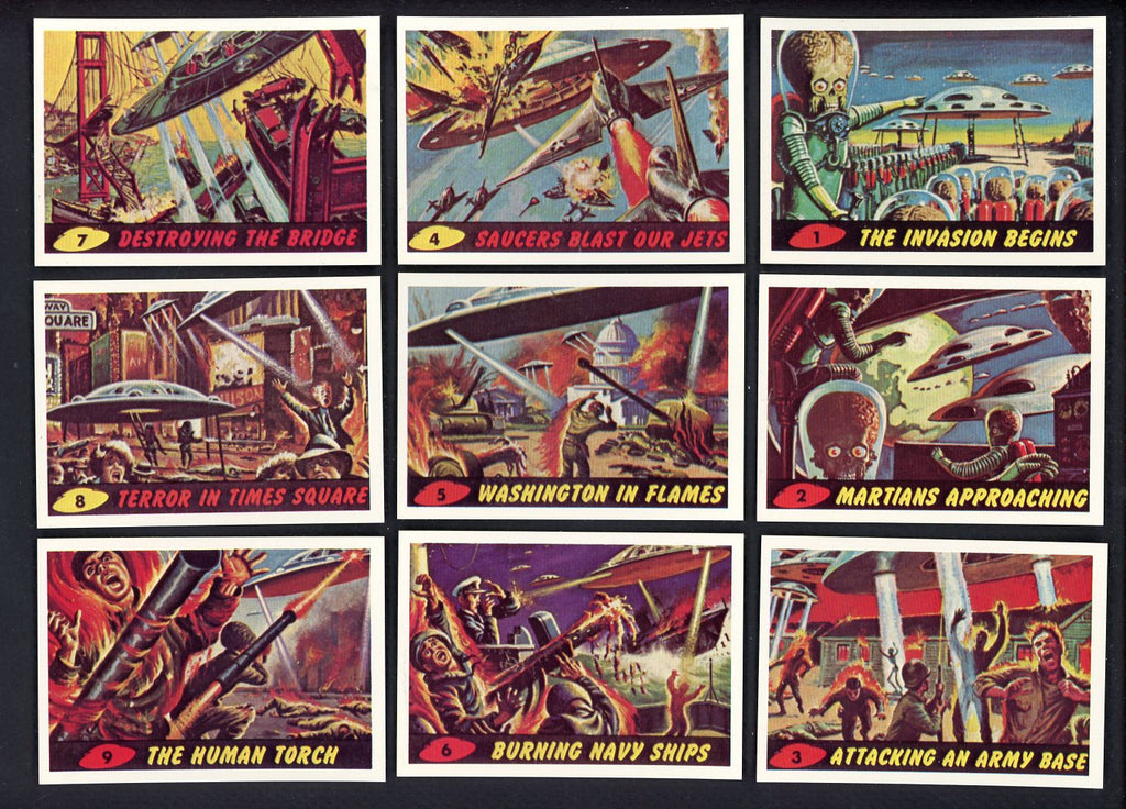 1984 Renata Galasso Mars Attack Reprint Complete Set 544852