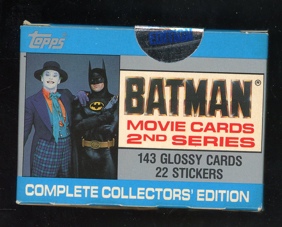 1989 Topps Glossy Batman Series II Complete Set 544867
