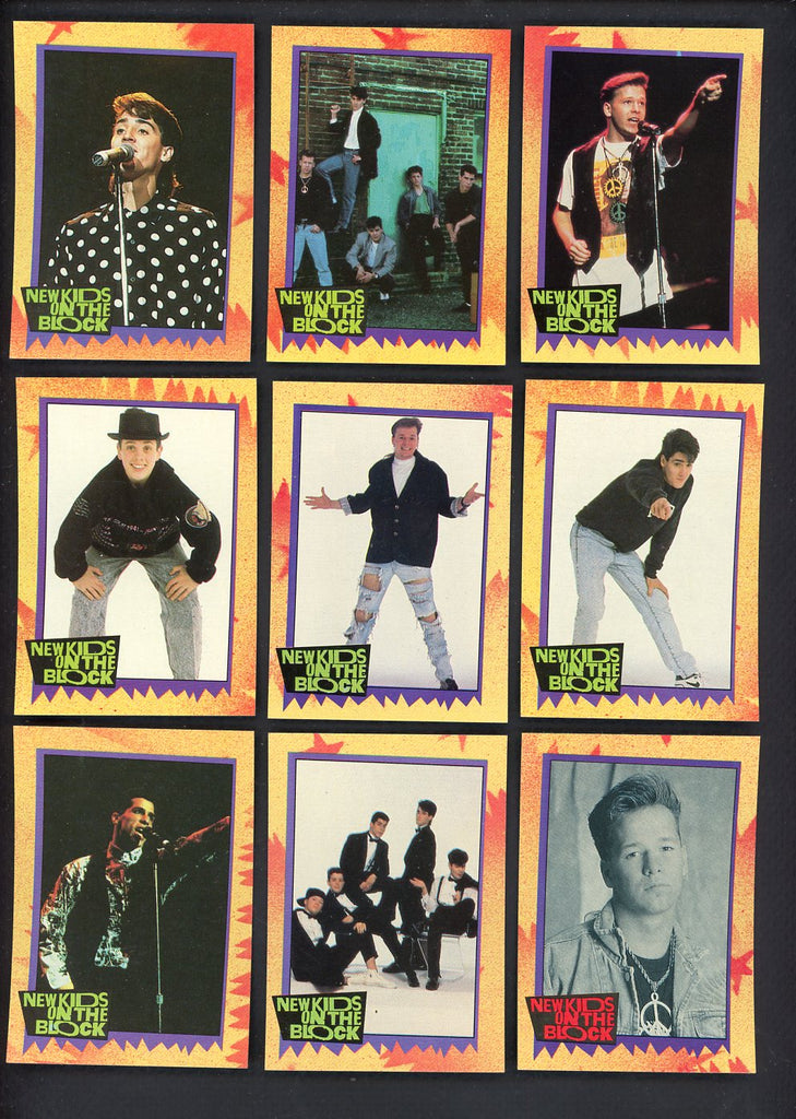 1989 Topps New Kids On The Block Complete Set 544870