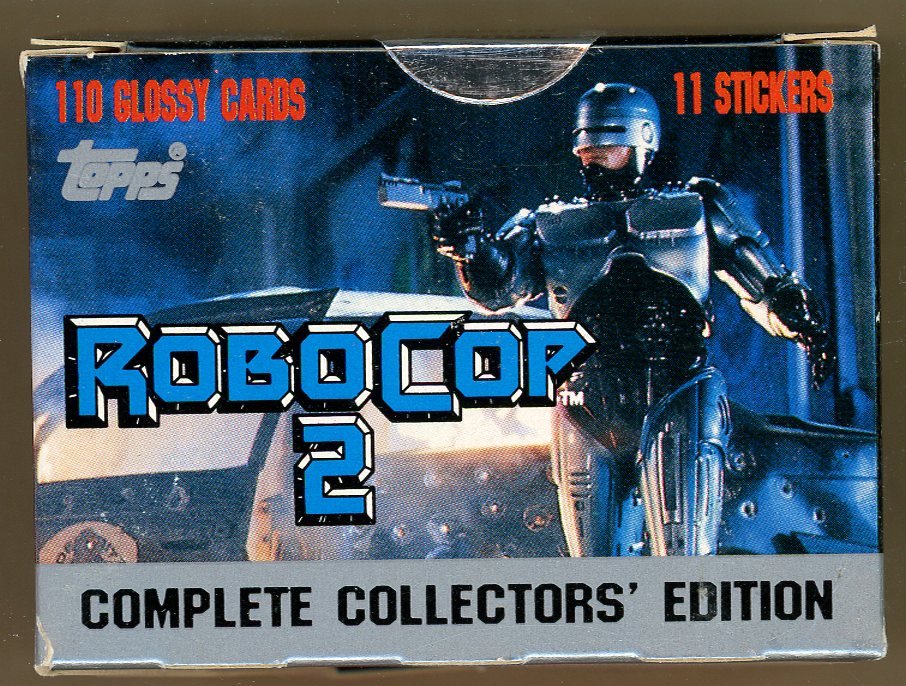 1990 Topps Robo Cop II Glossy Complete Set 544878