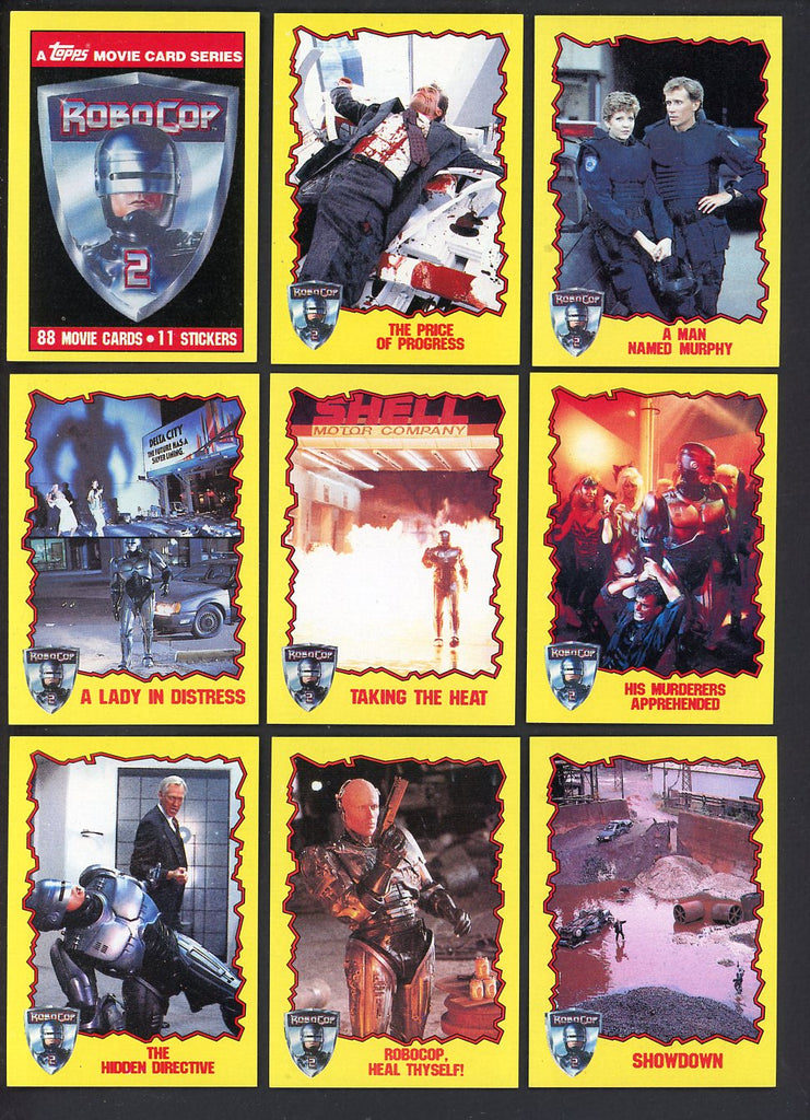 1990 Topps Robo Cop II Complete Set 544883