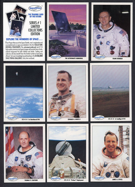 1990 Space Ventures Space Shots I Complete Set 544885