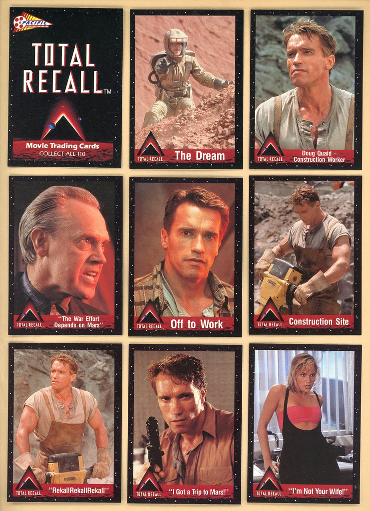1990 Pacific Total Recall Complete Set 544887