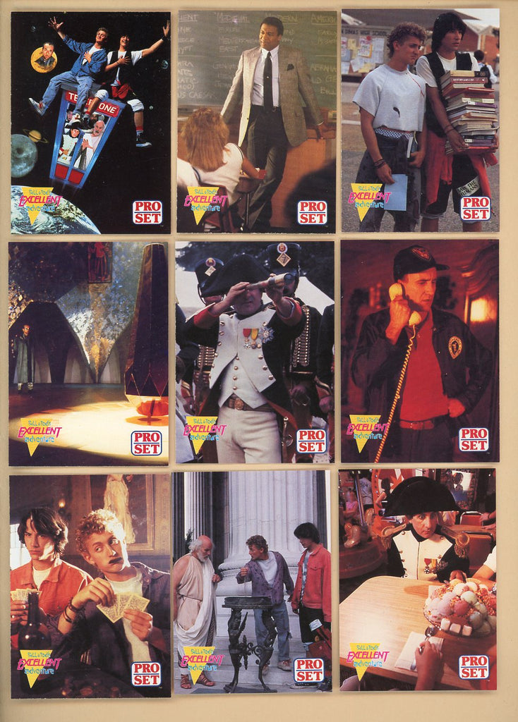 1991 Pro Set Bill And Ted's Excellent Adventure Complete Set 544892