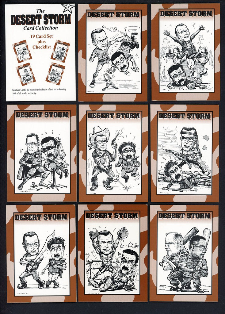 1991 Crown Sports Desert Storm Complete Set 544899