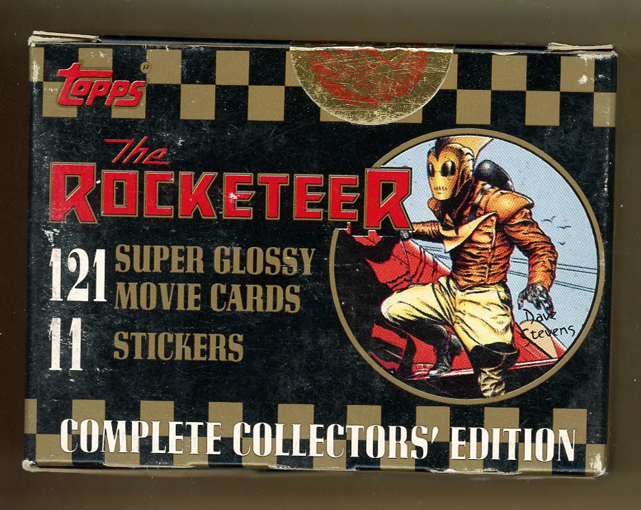 1991 Topps Glossy Rocketeer Complete Set 544902