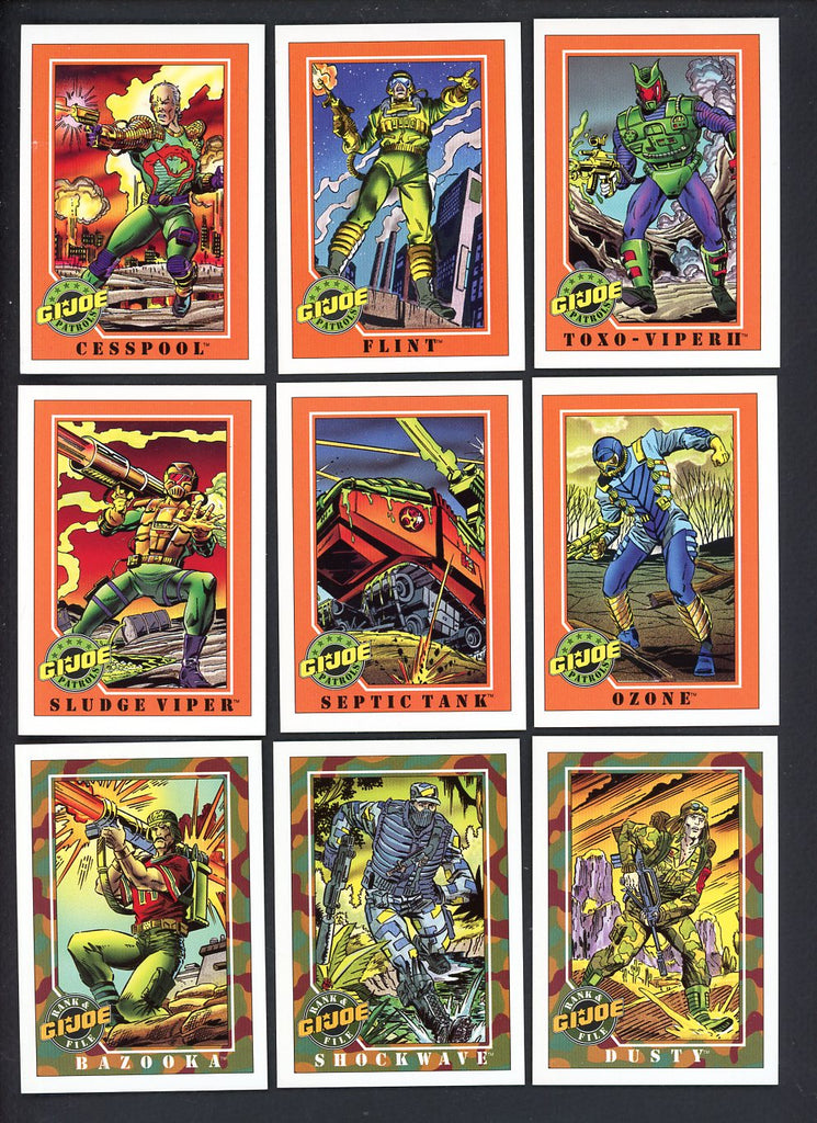 1991 Impel G.I. Joe Complete Set 544907