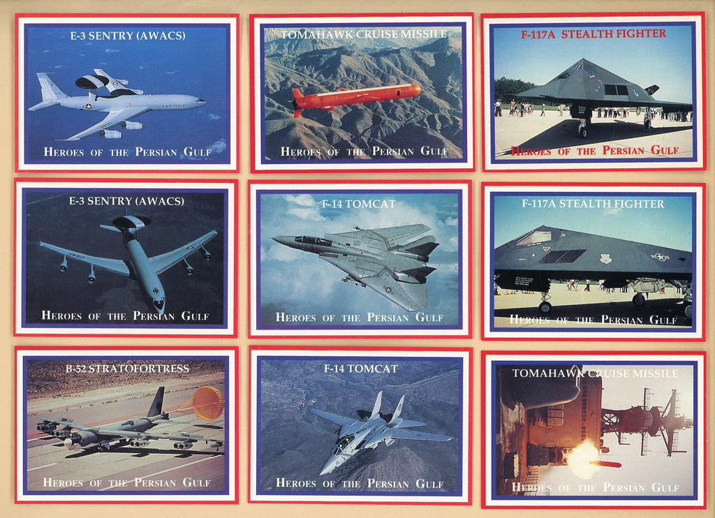1991 Lime Rock Heroes Of The Persian Gulf Complete Set 544908