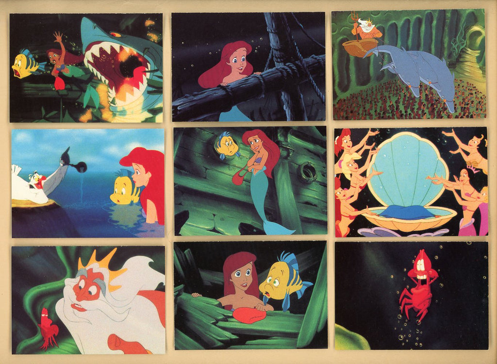 1991 Pro Set The Little Mermaid Complete Set 544909