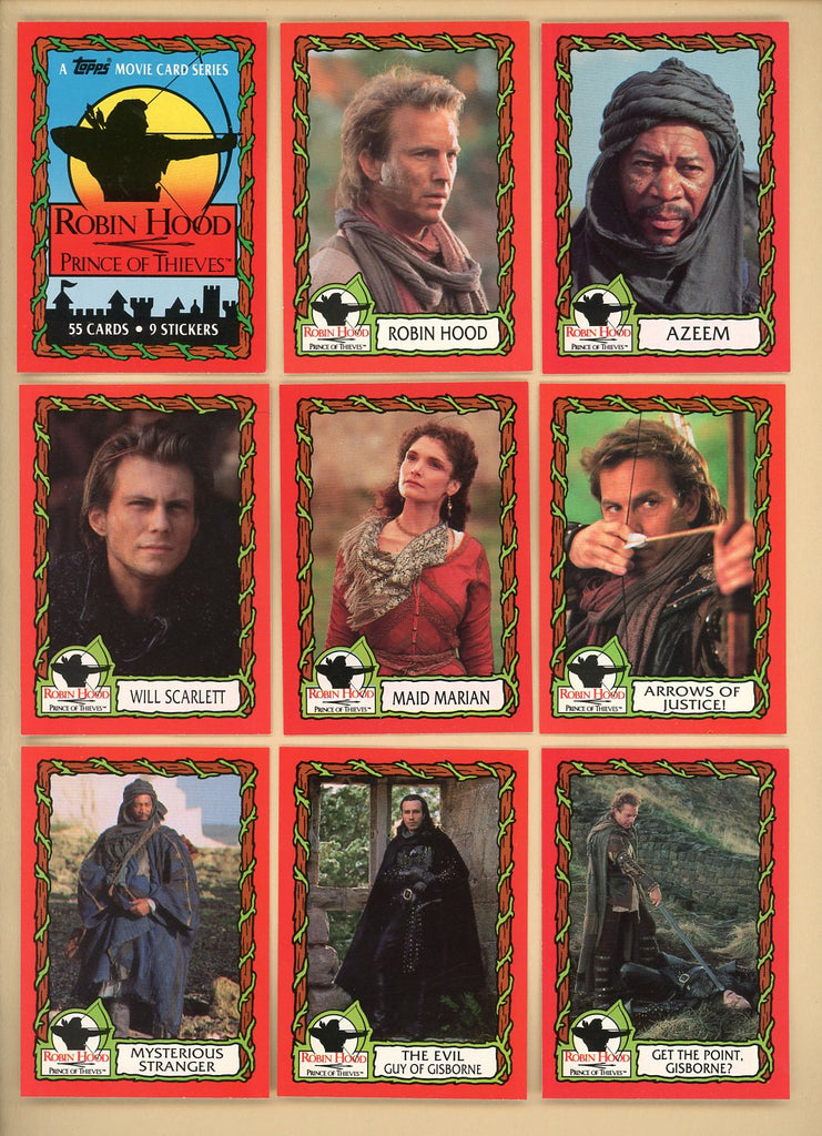 1991 Topps Robin Hood Complete Set 544912