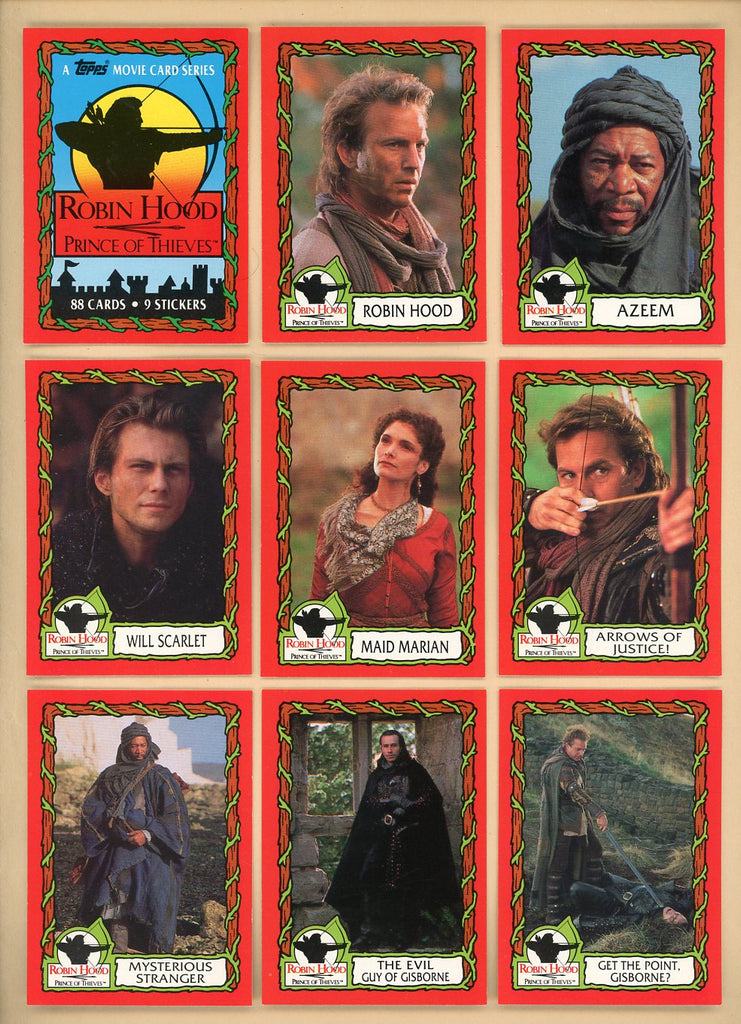 1991 Topps Robin Hood Complete Set 544913