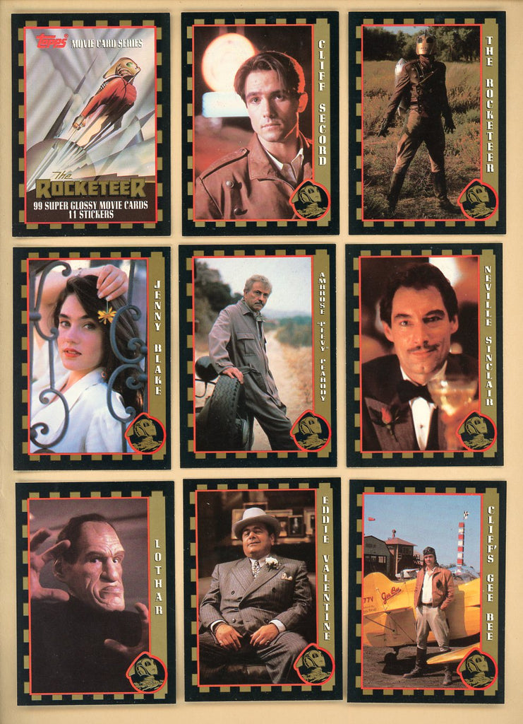 1991 Topps Rocketeer Complete Set 544917