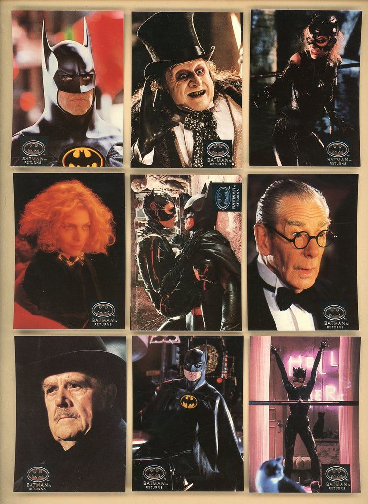 1992 Stadium Club Batman Returns Complete Set 544927
