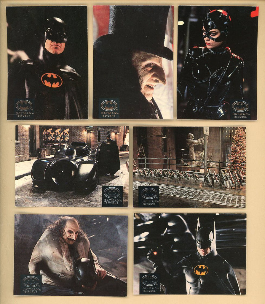 1992 Stadium Club Batman Returns Inserts Complete Set 544929