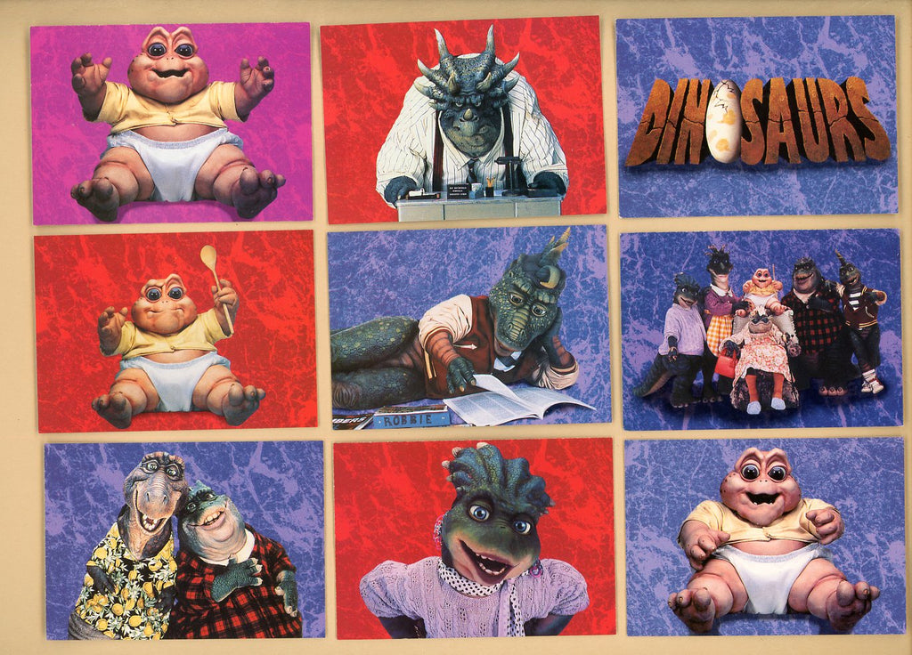 1992 Pro Set Dinosaurs Complete Set 544936