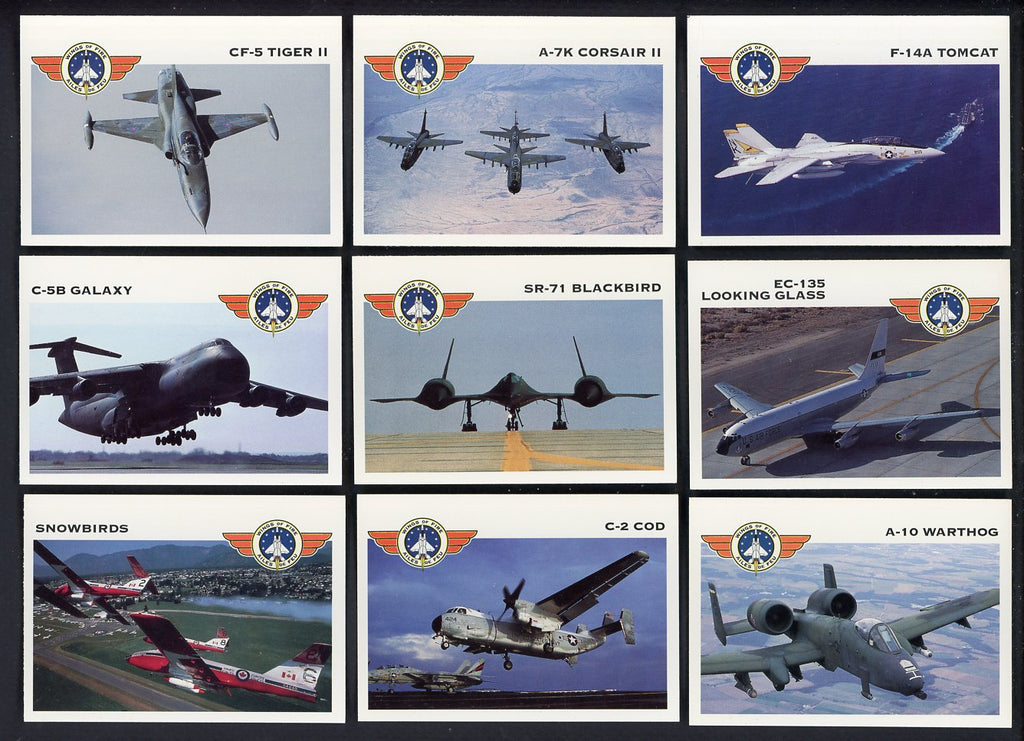 1992 Panini Wings Of Fire Complete Set 544949