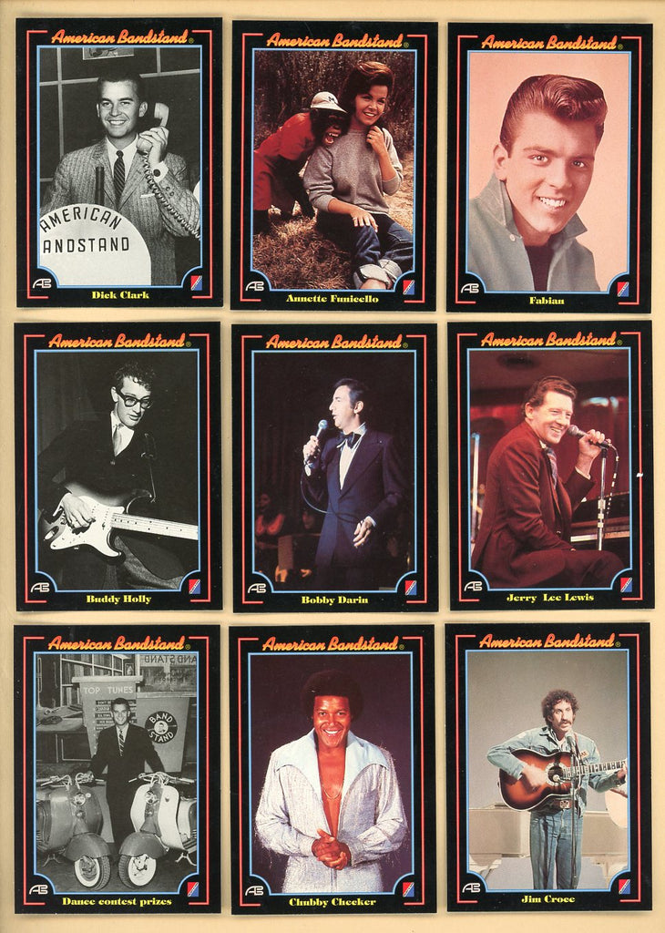 1993 Collect A Card American Bandstand Complete Set 544950