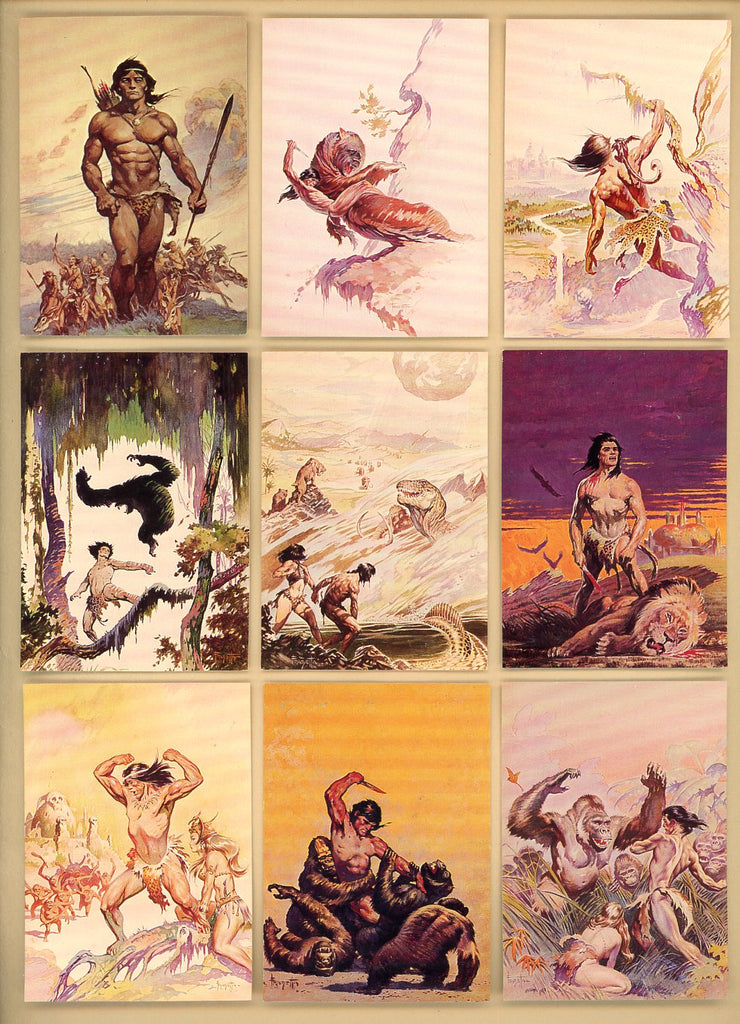 1993 Comic Images Frazetta The Legend Continues Complete Set 544952