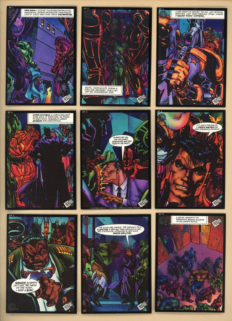 1993 Press Pass Tribe The Intro Complete Set 544960