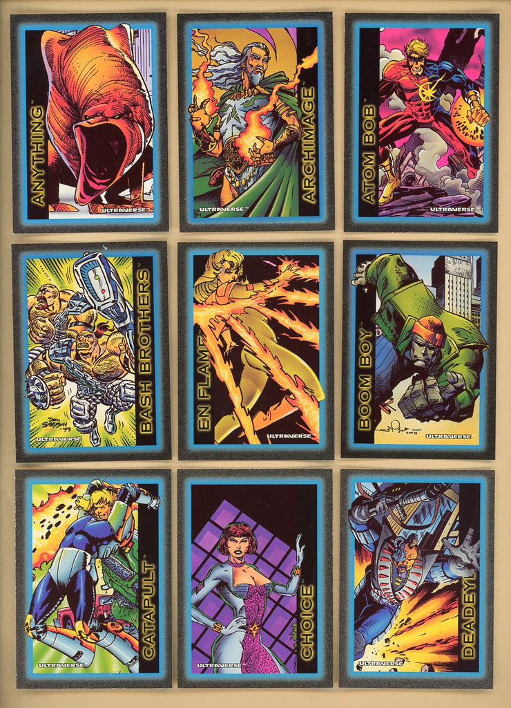 1993 Skybox Ultraverse Complete Set 544961