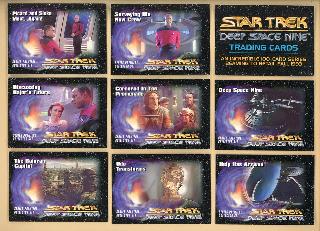 1993 Skybox Star Trek Deep Space Nine Complete Set 544965