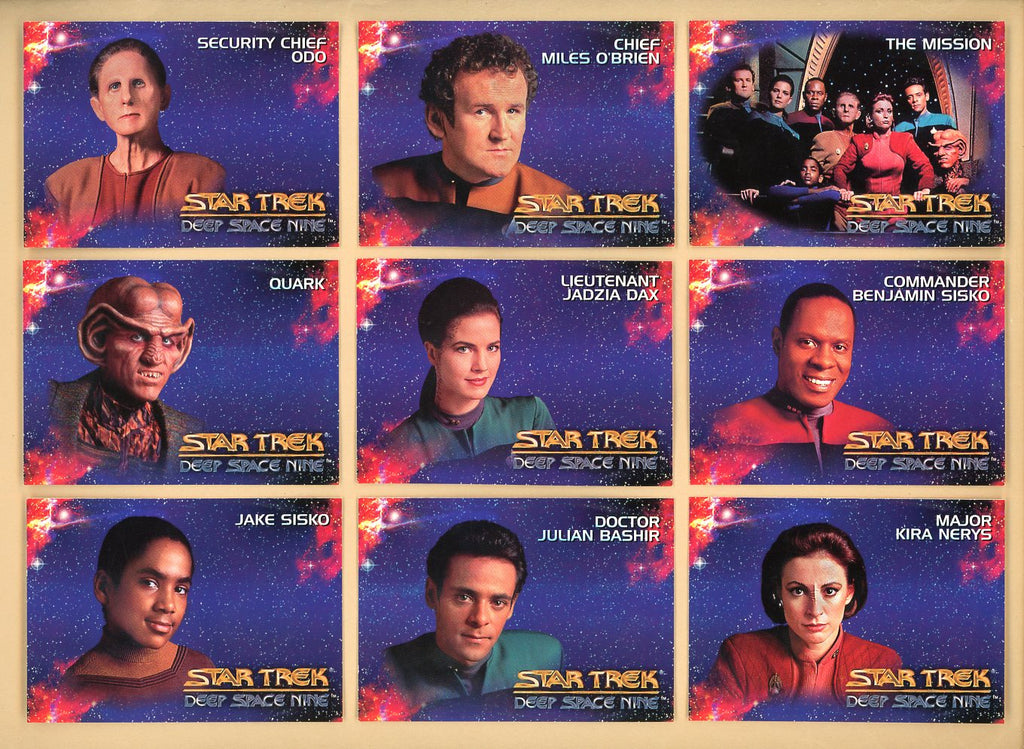 1993 Skybox Star Trek Deep Space Nine Complete Set 544967