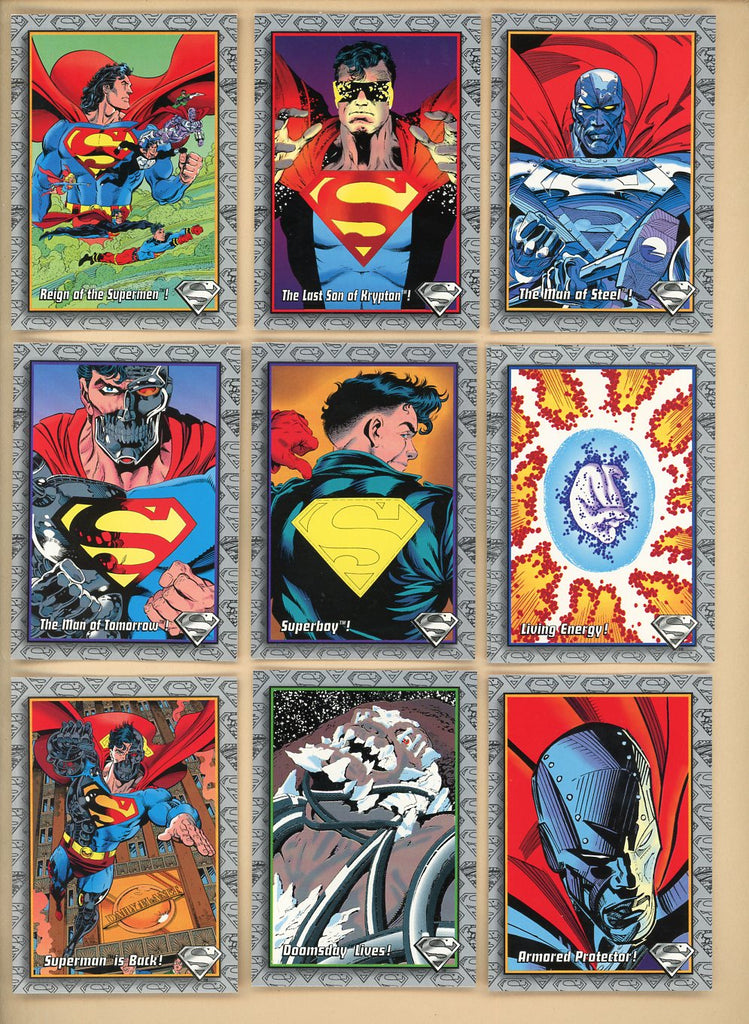 1993 Skybox The Return Of Superman Complete Set 544968