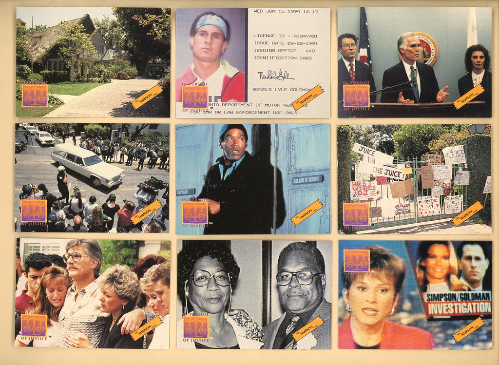 1994 Interlink In Pursuit Of Justice Complete Set 544969