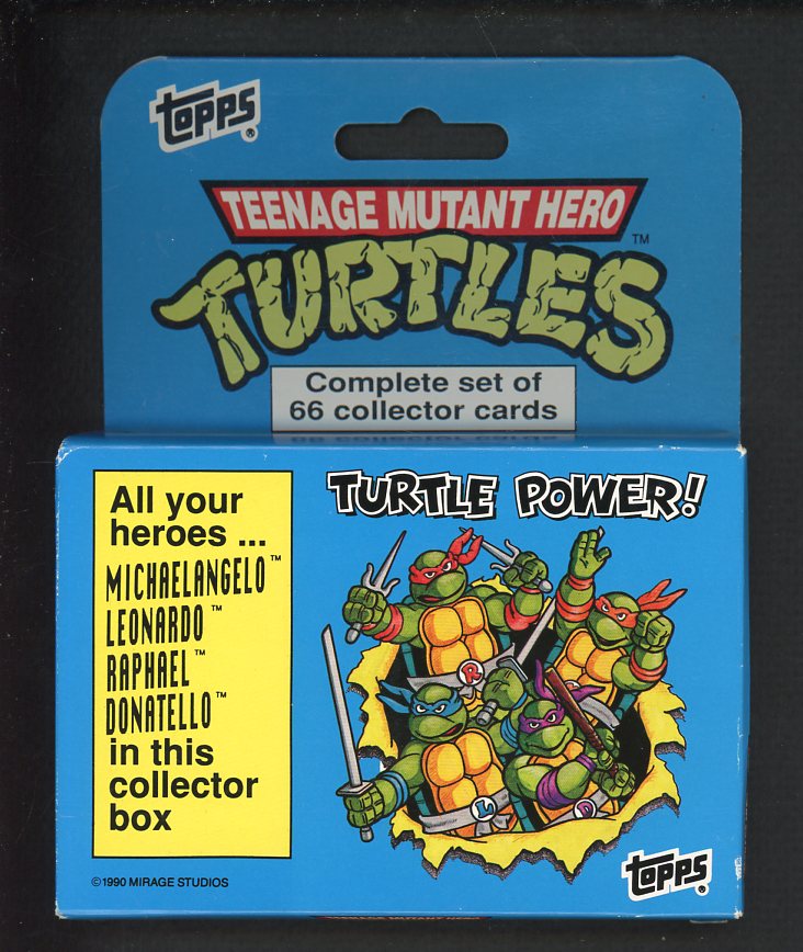 1990 Topps Teenage Mutant Ninja Turtles Complete Set 544985