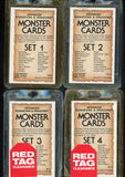 1982 TSR Advanced Dungeons & Dragons Monster Cards I-IV 544987