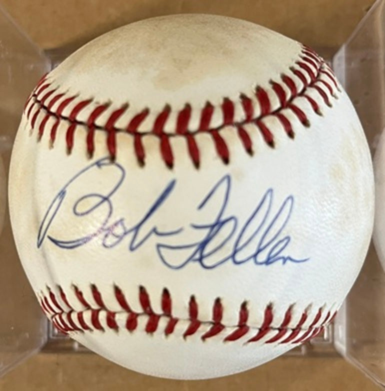 Bob Feller Autographed Signed Baseball PSA/DNA Auth 545012