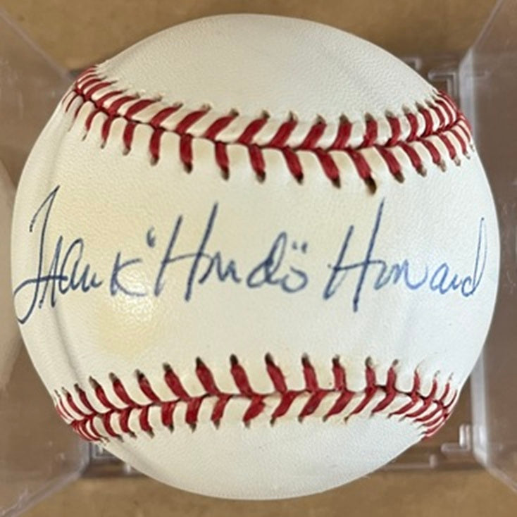 Frank Howard Autographed Signed Baseball PSA/DNA Auth 545021