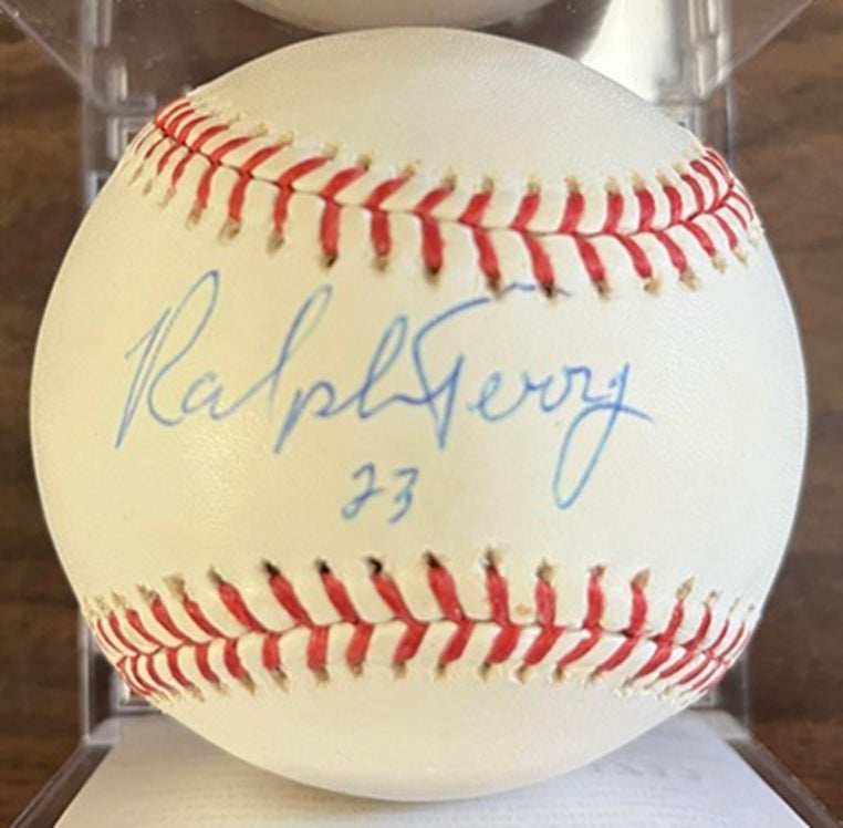 Ralph Terry Autographed Signed Baseball PSA/DNA Auth 545048