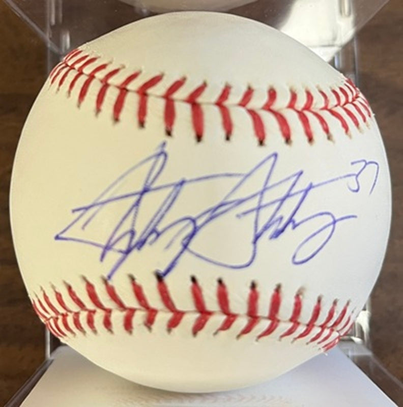 Stephen Strasburg Autographed Signed Baseball MLB Auth 545060