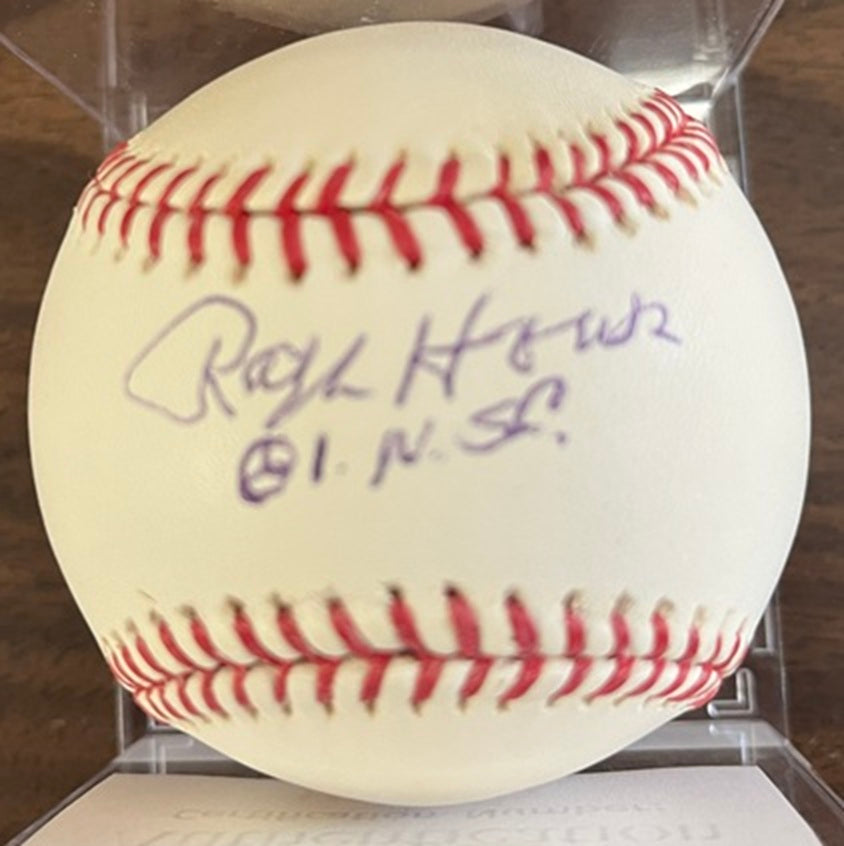 Ralph Houk Autographed Signed Baseball JSA Auth 545074