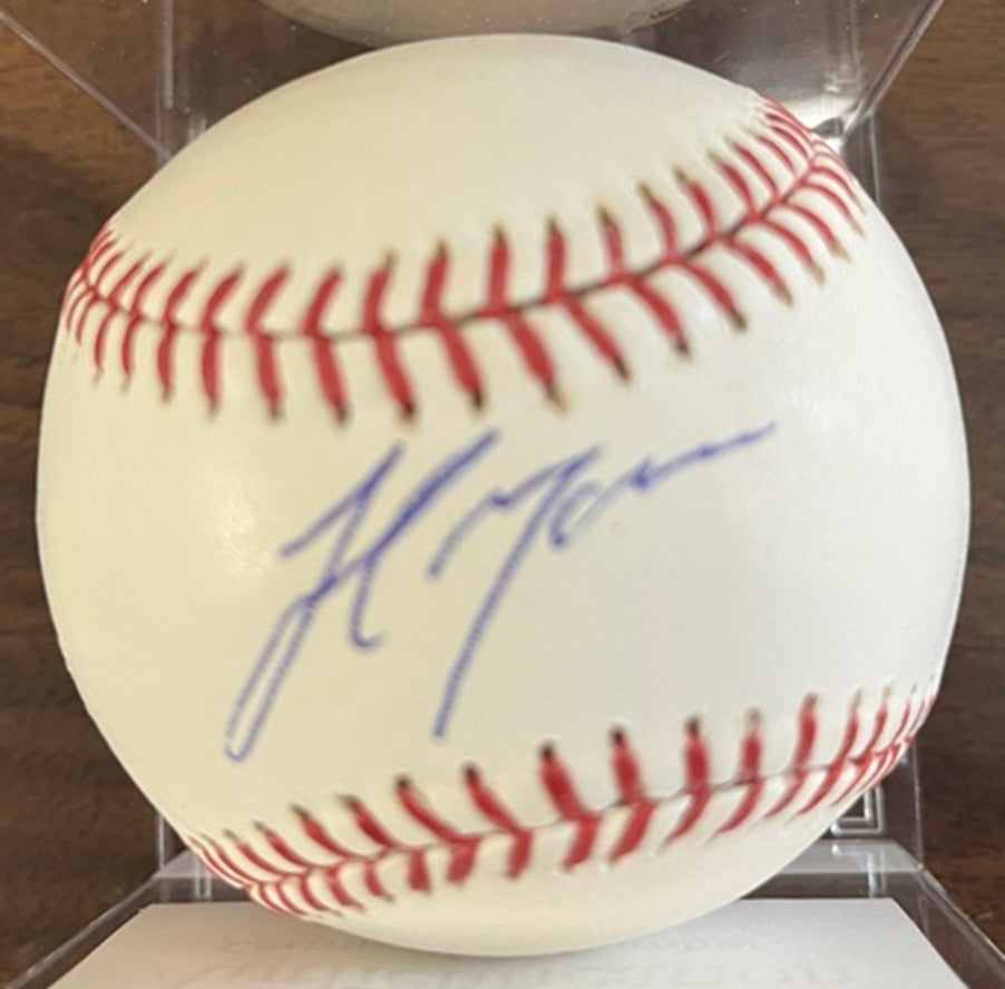 Tyler Moore Autographed Signed Baseball JSA Auth 545083