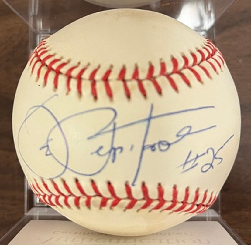 Joe Pepitone Autographed Signed Baseball JSA Auth 545087