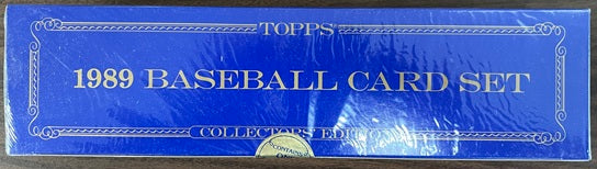 1989 Topps Tiffany Baseball Complete Set Factory Sealed 545109