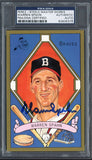 1990 Perez Steele Master Works Warren Spahn Braves PSA/DNA Signed 545119