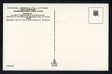 Yellow Hall of Fame Postcard Happy Chandler Umpire Signed Autographed