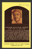 Yellow Hall of Fame Postcard Bill Dickey Yankees Signed Autographed