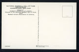 Yellow Hall of Fame Postcard Bob Lemon Indians Signed Autographed