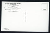 Yellow Hall of Fame Postcard Hoyt Wilhelm Giants Signed Autographed