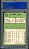 1967 Topps Baseball #586 Manny Jimenez Pirates PSA 7 NM 545289