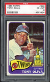 1965 Topps Baseball #340 Tony Oliva Twins PSA 6 EX-MT 545294