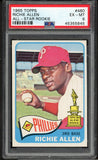 1965 Topps Baseball #460 Richie Allen Phillies PSA 6 EX-MT 545295