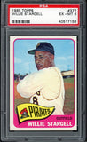 1965 Topps Baseball #377 Willie Stargell Pirates PSA 6 EX-MT 545298