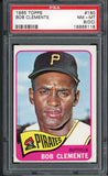 1965 Topps Baseball #160 Roberto Clemente Pirates PSA 8 NM/MT oc 545307
